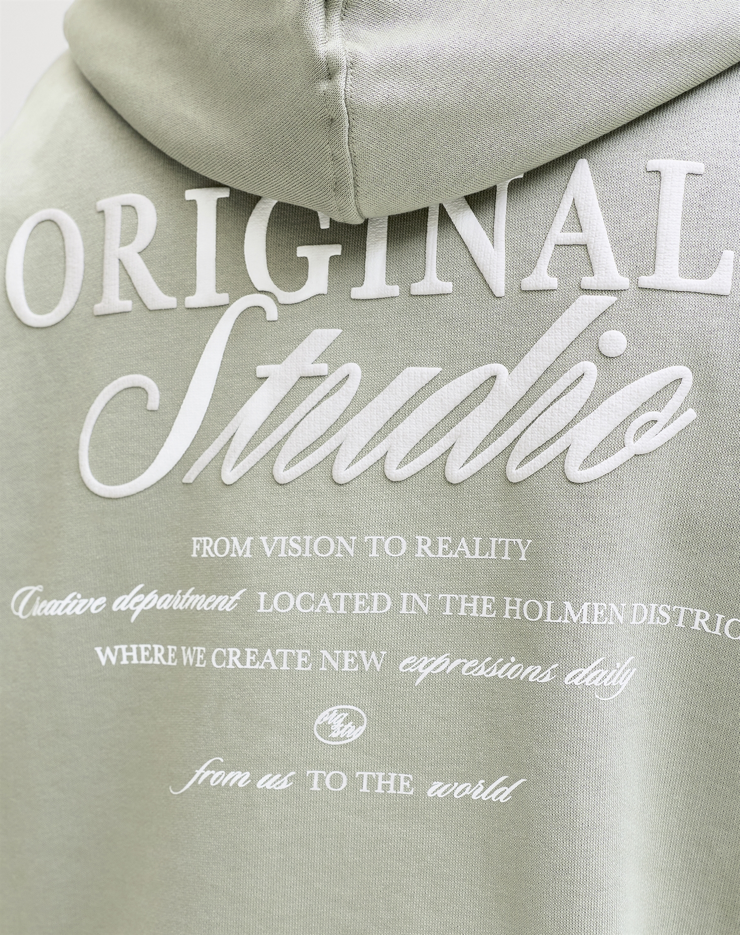 Jack & Jones Junior - JORNorrebro Typo Back Sweat Hoodie - Seagrass